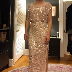 Gorgeous, elegant, sequined evening gown.